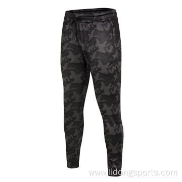 Printing Men Track Pants Sports Running Jogger Trousers